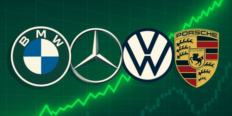 DAX mit einem Plus von 1,7%: BMW, Mercedes & VW treiben den Index an 1 DAX mit einem Plus von 1,7%: BMW, Mercedes & VW treiben den Index an