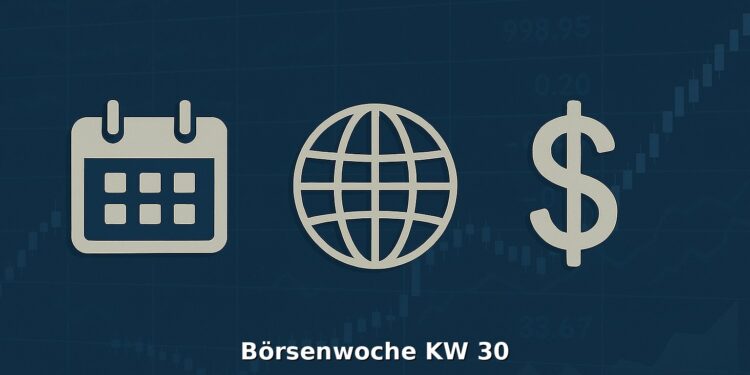 Börsenwoche KW 30: Quartalszahlen, Inflationsdaten und Zinssignale im Fokus