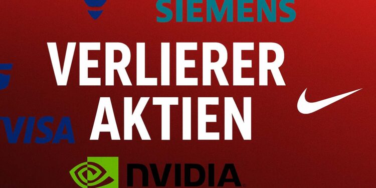 Verlierer Aktien der Woche: DAX, Dow Jones, Nasdaq 100 und S&P 500 im Überblick
